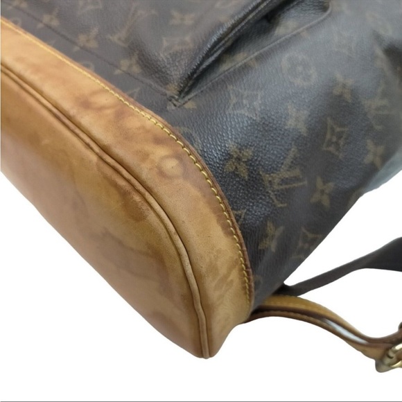 Louis Vuitton BackPack Bag Montsouris GM Brown Monogram - Picture 4 of 8
